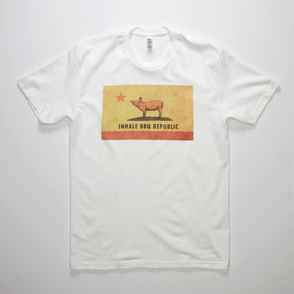 Inhale Bbq Republic T-Shirt